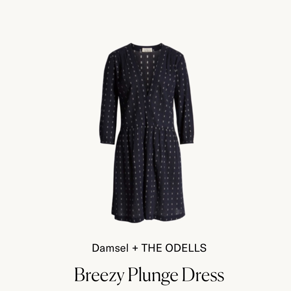 NWT Damsel x Odells Breezy Plunge Dress Size S​​​